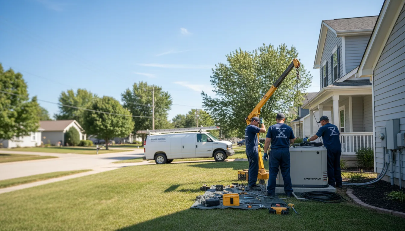 Generator Installation in Coffeyville, KS near me